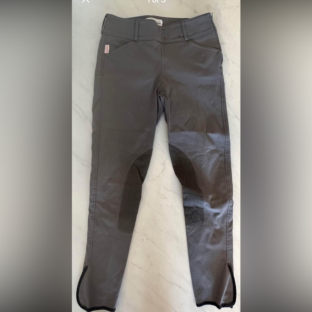 Tailored Sportsman Sidezip breeches 26r holy smoke gray